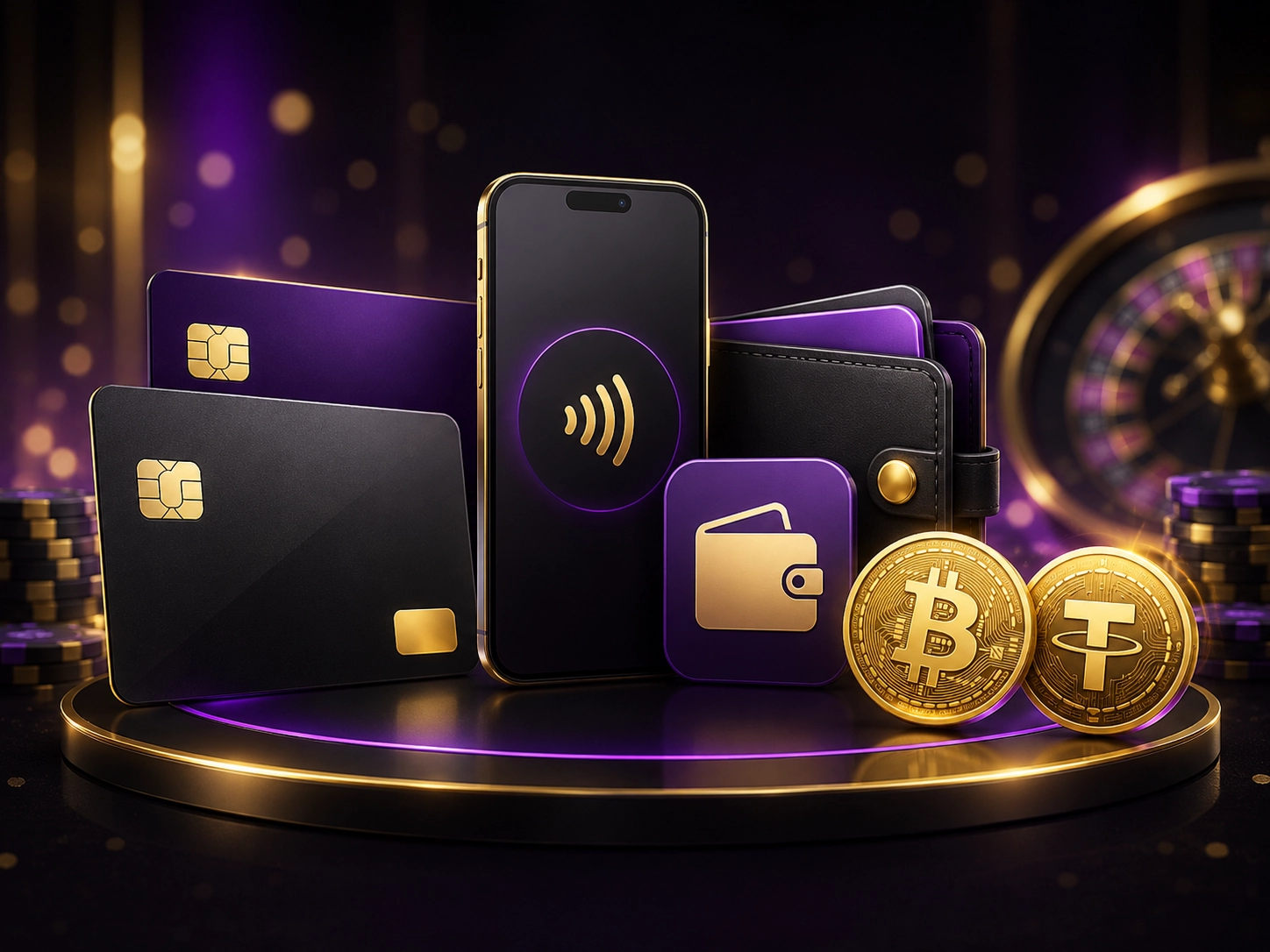 Cider Casino payment methods with crypto cards PayPal and Apple Pay