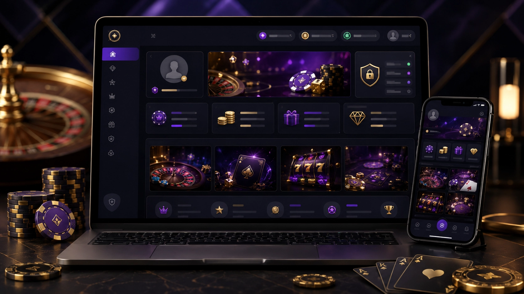 Cider Casino account dashboard and review interface